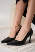 Siyah Cilt Kadın Stiletto TR18MS03F thumbnail 1