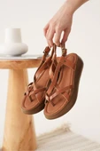 Taba Hakiki Deri Sandalet TR31MY60A thumbnail 4