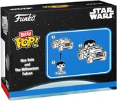 Funko Pop! Bitty Ride: Star Wars - Millenium Falcon Ile Han Solo thumbnail 3