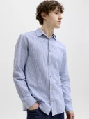 JJESUMMER LINEN BLEND SHIRT L/S SN Infinity Infinity M thumbnail 5