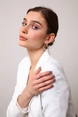 Kadın Kalp Model Küpe thumbnail 7