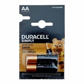Duracell Alkalin Kalem Pil (aa) 2'li Paket thumbnail 1