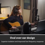 Akg K371 Kulak Üstü Stüdyo Kulaklık thumbnail 2