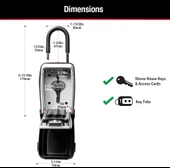 Master Lock 5422D Push Button Taşınabilir Key Safe By Master Lock thumbnail 6