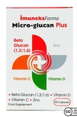 Imuneks Micro-glucan Plus 30 Kapsül thumbnail 2