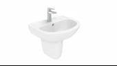 Creavit TP150 Oval Lavabo 50 cm - Beyaz thumbnail 2