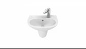 Creavit TP030 Oval Lavabo Beyaz 30x45cm thumbnail 3