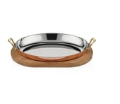 Multi Metal Bakır Oval Sahan ve Nihale A101OV30A thumbnail 1