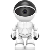 Robot Görünümlü Wi-Fi Bebek Kamerası thumbnail 1