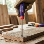 WORKPRO WP221013 3x75mm CR-V Profesyonel Düz Tornavida thumbnail 4