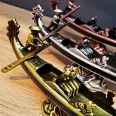 Metal Dekoratif Venedik Kayık thumbnail 2
