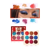 9 Renk Glitter Diamond Far Paleti - 2'li Set thumbnail 4