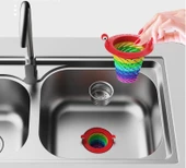 Renkli 6 Kademeli Lavabo Süzgeci thumbnail 1