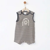 Bebek Tulum Romper Bamboo Strıped ANW-AC26670 thumbnail 4