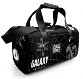 Coral High Erkek Çocuk Spor ve Seyahat Çantası - Siyah Galaxy Uzay Desenli - 27526 thumbnail 1