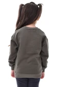 2'li Basic Şardonlu Çocuk Sweatshirt 3-10 Yaş Hardal-Antrasit thumbnail 6