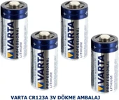 Varta CR123A 3 Volt Lityum Pil Tekli thumbnail 3