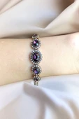 Oval Kristal Taşlı Bileklik thumbnail 10