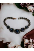 Oval Kristal Taşlı Bileklik thumbnail 3