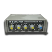 AES MSOUND Mx-4 4 Kanal Mini Mikser thumbnail 1