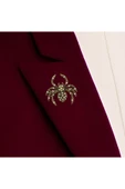 Inci Işlemeli Örümcek Motif Broş thumbnail 2
