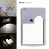 Zhltools 4b-3 Mini İnce 3x6x2 Mini Led Işıklı Büyüteç thumbnail 1