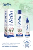 Selin Parfümlü Kolonya Çiçek Buketi 400 ml 4'lü Set thumbnail 7