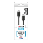 Trust 21177 USB3.1 USB-C-C Kablo 10Gbps PD2.0 1m thumbnail 1