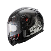 LS2 Rapid 2 Motor Kaskı Yeni Seri Claw Black (ECE 22.06) thumbnail 3