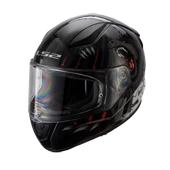 LS2 Rapid 2 Motor Kaskı Yeni Seri Claw Black (ECE 22.06) thumbnail 2