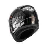 LS2 Rapid 2 Motor Kaskı Yeni Seri Claw Black (ECE 22.06) thumbnail 4