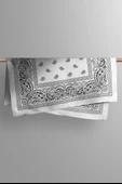 A4 WHITE ŞALLI BANDANA DG12196 thumbnail 4
