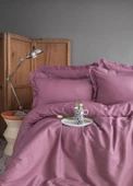 King Size Ellie Violet Bambu Nevresim Takımı thumbnail 1