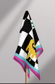 A112 Modabutik Smiley Desenli Bandana thumbnail 4