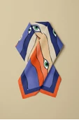 A12 Modabutik Göz Desenli Bandana thumbnail 6