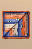 A12 Modabutik Göz Desenli Bandana thumbnail 4