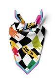 A112 Modabutik Smiley Desenli Bandana thumbnail 1