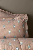 Tek Kişilik Teddy Somon Softly Uyku Seti thumbnail 2