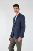 Tom Becker Minimalist Regular Fit Erkek Keten Ceket thumbnail 2