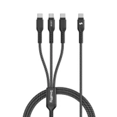 SmallRig 5079 3'ü 1 arada USB-C Güç Kablosu (120cm) thumbnail 1