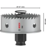 Bosch Pc-Plus Ssm Delik Açma Testeresi 67 mm thumbnail 3