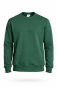 Basic Bisiklet Yaka Relaxed Regular Erkek Sweatshirt - 7556 thumbnail 6
