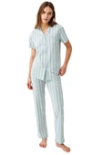 GÖMLEK PİJAMA TAKIM KADIN PC9153-S thumbnail 2