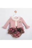 Kız Bebek Rose Poposu Fırfırlı 3'lü Takım CMN-3738 thumbnail 3