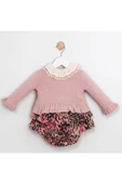 Kız Bebek Rose Poposu Fırfırlı 3'lü Takım CMN-3738 thumbnail 5