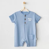 Erkek Bebek Tulum Romper Basic AC25893 thumbnail 8