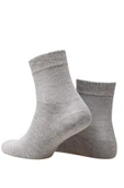 Thermoform HZTS82  Relax 2'li Kısa Bambu Gri Çorap thumbnail 4
