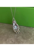 El Opal Kolye 925 Ayar Gümüş thumbnail 1