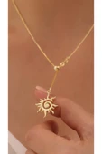 Asansörlü Güneş Kolye 925 Ayar thumbnail 2