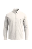BADBEAR ERKEK COTTON BEYAZ GÖMLEK VICTOR BASIC OFF-WHİTE thumbnail 2